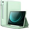 JETech Custodia per Samsung Galaxy Tab S10 Lite/S10 FE/S9 FE 10,9, Mint | Supporto Multi-Angolo, S Pen Holder, Cover Protezione Sottile, Auto Svegliati/Sonno