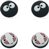 MatoSan 4 tappi in silicone per Thumbstick - Compatibile con controller portatili, modelli Steam Deck & Lite - Protezione Thumbstick & Grip accessori - Inserti Joystick colorati (bandai)
