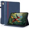 Toyarion Custodia per Honor MagicPad3Pro/MagicPad4 12.3 Pollici 2026, Blu | Pelle PU Ultrasottile e TPU Flessibile, Antigraffio Protettiva, Antiurto, con Fessure Carte, Multipli Stand