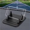 Generic Supporto per telefono scorrevole sul cruscotto, in silicone, antiscivolo, multi angolo, universale, adatto per iPhone e Android