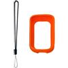 QJONSIU Cover Compatibile con iGPSPORT BSC200S/BSC300T, Antichoc Protettiva in Morbido Silicone Case, Nessun odore, Antigraffi-Arancione