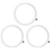 Generic 3 anelli adesivi universali in metallo per caricabatterie magnetico compatibile con iPhone/Samsung/Android tutti i cellulari, supporto magnetico/accessori di conversione, bianco