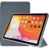 AKNICI Custodia Cover per TECLAST P50T Tablet 11 Pollici, Custodia PU Pelle Ultra Sottile Leggero in Tri-Fold con Auto Svegliati/Sonno Retro in Morbido TPU per TECLAST P50T, Grigio