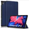 Kepuch Custer PU-Pelle Case Custodia Cover per Lenovo Tab P11 2020 TB-J606/Lenovo Tab P11 Plus 2021 TB-J616 - Blu