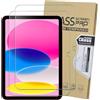 Generic Confezione da 2 pellicole protettive per iPad da 11,9 pollici (10a generazione, modello 2022), in vetro temperato, compatibili con Face ID e Apple Pencil, ultra resistenti, compatibili con custodie