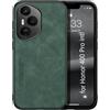 Kepuch Silklike Cover per Honor 400 Pro (Intl) - Custodia Case Piastra Metallica Incorporata - Verde