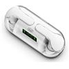 Trevi HMP 12E08 AIR Auricolari Wireless con Microfono, Controllo Touch e Custodia di Ricarica USB-C, Cuffie In-Ear per Chiamate Chiare e Lunga Durata, Audio Immersivo e Ricarica Veloce