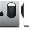 Generic Custodia universale per mouse, sottile, con adesivo riutilizzabile, non lascia residui di colla, custodia elastica compatta, compatibile con iPad o MacBook, colore nero