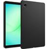 MGUEIAO Cover Compatibile con Samsung Galaxy Tab A11 8.7 2025, Custodia Morbido TPU Silicone, Antiurto Matte Case,Black