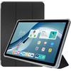 AKNICI Custodia Cover per TECLAST P50T Tablet 11 Pollici, Custodia PU Pelle Ultra Sottile Leggero in Tri-Fold con Auto Svegliati/Sonno Retro in Morbido TPU per TECLAST P50T, Nero