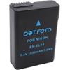 Dot.Foto EN-EL14 Premium 7.4v / 1030mAh Batteria Ricaricabile per Nikon DF D3100 D3200 D3300 D3400 D3500 D5100 D5200 D5300 D5500 D5600 Coolpix P7000 P7100 P7700 P7800
