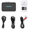 BAAQII Adattatore ricevitore audio USB Bluetooth 5.3 wireless 3,5 mm AUX R/L RCA Supporto U-Disk Riproduzione per altoparlante desktop Amp