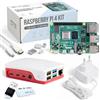 db-tronic Raspberry Pi 4 4 GB Starter Kit | Edizione da 64 GB | Alimentatore da 15 W | Alloggiamento | Cavo Micro HDMI 4K | Dissipatori | ideale per Home Assistant e la smart home