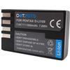 Dot.Foto D-LI109 Premium 7.4v / 1050mAh Batteria Ricaricabile per Pentax KP, K-30, K-50, K-70, K-500, K-r, K-S1, K-S2
