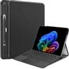DWaybox Custodia per Microsoft Surface Pro 12 12.0 inch 2025 Model, Guscio Rigido Leggero Design Folio Sottile con Rivestimento Protettivo Intelligente e Supporto Multiangolo -Nero