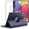 ebestStar - Cover per Lenovo Tab P11 Pro, Custodia Protezione Rotazione 360, Pelle PU, Blu scuro + Vetro Temperato