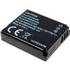 P4A Batteria Accumulatore Per Panasonic Lumix DMC-LX2, 1100mAh sostituito: Panasonic CGA-S005, Fuji NP-70, Leica BP-DC4, Ricoh DB-60