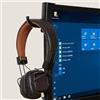 Generic Supporto per cuffie, supporto per cuffie, supporto per cuffie, supporto per auricolari, supporto per cuffie da gioco per PC, organizer a clip, nero