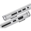 GENERIC Set di 7 tappi antipolvere e antisporco per MacBook Air 13.6 15 M3 M2 / MacBook Pro 14 16 M3 M2 M1 Pro/Max HDMI, Thunderbolt, SD, porta caricabatterie e tappi antipolvere per cuffie (nero)