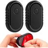 AXFEE 2 PZ Custodia per Samsung Galaxy SmartTag2, Custodia Protettiva | Custodia Impermeabile in Silicone con Adesivo per Galaxy SmartTag2, per Localizzatore GPS Nascosto, Bagagli,Auto, Moto, Drone