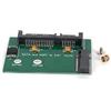 Generic Scheda convertitore M.2 NGFF SSD a SATA3 da 2,5 per accessori per disco rigido del computer, facile installazione, PCB verde, compatibile con SSD 22 x 42 mm