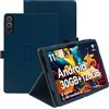 KUSINHOKA Custodia Compatibile con Ainmel Tablet G9 Android 15 11.5 Pollici, Leggero Pelle PU Protettiva Cover con Cinturino da Polso, Tablet Custodia Magnetico con Funzione di Supporto, Blu Scuro
