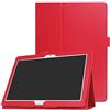 ZZOUGYY Custodia per tablet Huawei MediaPad M3 Lite 10 BAH-W09 BAH-AL00 10.1 pollici, ultra sottile Folio Stand Custodia in pelle leggera per Huawei MediaPad M3 Lite 10.0 BAH-L09 (rosso)