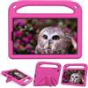 Nikaque Custodia per bambini per Samsung Galaxy Tab A7 Lite 8,7 (2021) SM-T220/SM-T225, in schiuma EVA, leggera, antiurto, resistente, custodia per tablet con maniglia e supporto, per bambini, rosa