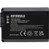 EXTENSILO batteria compatibile con Sony Mirrorless Alpha A3000, A6000, A5000 fotocamera (1050mAh, 7,4V, Li-Ion)