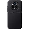 Kepuch Cover per Realme 14 Pro+ 5G - Custodia Case Piastra Metallica Incorporata Litchi Grano - Nero