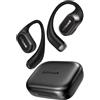 BlitzRock CT3 Pro Cuffie Open Ear Auricolari Bluetooth 5.4 Senza Fili Sport, Suono Ricco e Bilanciato, Chiamate Chiare con IA, Vestibilità Sicura, 40H di Riproduzione, IPX5, Ricarica Rapida, Nero