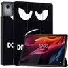 SATURCASE Custodia per Lenovo Tab K11 Plus da 11,5 pollici, in pelle PU, con funzione di supporto, sottile, leggera, automatica Wake Up/Sleep, (KN-1)