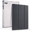 ZORSOME Custodia protettiva completa per Huawei Matepad Pro 12,2 (2024), con supporto posteriore trasparente [portapenne], custodia antiurto con funzione di accensione/spegnimento automatico, nero