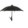 Generic Ombrello parasole per mini telefono, regolabile, con clip, protezione UV, per live streaming, vlogging e treppiedi (nero)