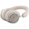 CG Mobile Guess 4G Triangolo Logo Cuffie Ear Ear Bluetooth ENC (rosa)