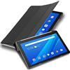 Cadorabo Custodia per tablet compatibile con Lenovo Tab M10 TB-X505F NON per HD, FHD, FHD Plus, Plus, HD2 in NERO SATIN - Coperchio protettiva ultra sottile SENZA funzione Auto Wake Up e Stand