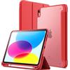 JETech Custodia Opaca per iPad (A16) 11ª/10ª Gen, Anguria | Per 2025/2022 Modello, Cover Retro Traslucido Satinato, Porta Pencil, Anti-Impronte, Design Supporto Sottile