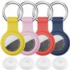 Citymore Confezione da 4 per portachiavi AirTag, per portachiavi AirTag impermeabile, custodia anti-smarrimento e antigraffio per Apple AirTag-per chiavi, animali domestici, bagagli
