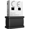 Hikvision Adattatore Hikvision USB Wi-Fi 6 20Mbps Nero - DS-3WR3X-1