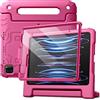 JETech Custodia Bambini per iPad Pro 11 & iPad Air 5/4 10,9, Prugna | Cover per iPad Pro 11 (2018-2022) & iPad Air 5/4 10,9 (2022/2020), Pellicola Protettiva Integrata, Supporto Maniglia