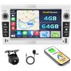 Ohradio Autoradio Android 15 7 per Opel Astra Wireless CarPlay | 4+64GB. Anche per Antara, Corsa, Zafira, Meriva, Vivaro, Combo, Signum, Tigra. Android Auto, BT, GPS, WiFi, FM/RDS, CAM, MIC