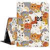LI-LOVE Custodia per iPad A16 11 pollici 2025 (11a generazione), iPad 10a generazione 11 pollici 2022, Folio Stand Cover Morbido TPU Cat Angoli regolabili Auto Wake Sleep Smart Case