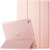 EasyAcc Custodia Compatibile con iPad Air 2, Cover Ultra Sottile | Funzione di Auto Svegliati/Sonno Compatibile con iPad Air 2 2014 Modello A1566 / A1567 (Oro rosa)