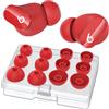 AHASTYLE Gommini Beats Powerbeats Pro 2/ Studio Buds/Solo Buds/Fit Pro/Studio Buds + Auricolari Riduzione del Rumore Accessori 6-Paia S/M/L [Lattina nel Custodia]