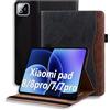 ONETHEFUL Custodia Xiaomi Pad 8/8 Pro 11.2 Pollici 2025 & Xiaomi Pad 7/7 Pro 11.2 Pollici 2024 - Custodia in pelle PU Tablet Case con supporto multiuso, 2 scomparti per carte di credito e custodia per