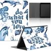 Stradvnaly Tablet Cover per Samsung Galaxy Tab S6 Lite 2022/2020 10,4,Carino Cartoon Conchiglia Estiva Stella Marina Delfino Modello Cover con Funzione Pelle PU Holder Flip con Antiurto Tablet Case