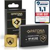 PATONA Protect NP-W126s Batteria 1210mAh per Fujifilm X-T5 X-T50 | Sensore NTC e guscio V1 - anche per X100VI, X100F, X-S10, X-M5, X-T30 II, X-E4 e X-Pro3