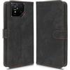 hdqICase Custodia Compatibile con ASUS ROG Phone 9/ROG 9/ROG 9 Pro,Blocco RFID | Copertura Protettiva Pelle Magnetica Flip Cover Antishock Slot Carte e Supporto