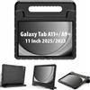 ProCase Cover per Bambini Galaxy Tab A9+ Plus 11 Pollici 2023, Custodia Galaxy Tab A9 Plus [SM-X210/X215/X216/X218], Custodia Antiurto Leggera per Bambini con Maniglia Convertibile -Nero