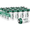 rapthor 1650mAhBatteria al litio 3V CR123A / CR123 / CR17345 / 123A per Arlo fotocamere Polaroid torce elettriche alta capacità con protezione PTC [non ricaricabile, pacco 16]